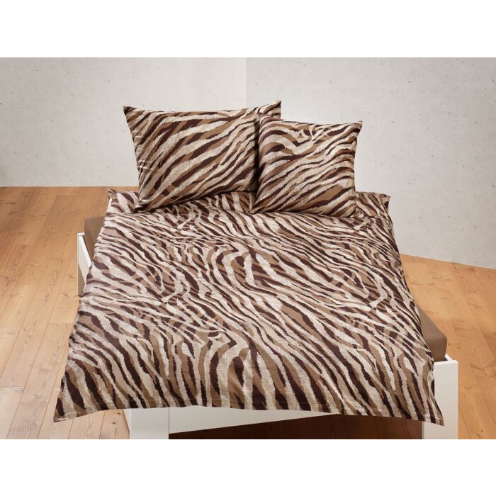 Bettwäsche mit Tigermusterung – Kissenbezug – 50x70 cm