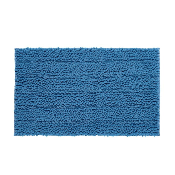 Image of Badteppich getuftet, blau, 50x80 cm bei Lehner Versand Schweiz