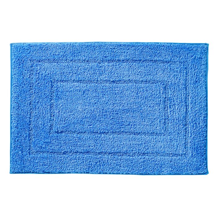 Badteppich mit quadratischem Muster