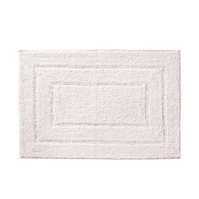Badteppich mit quadratischem Muster