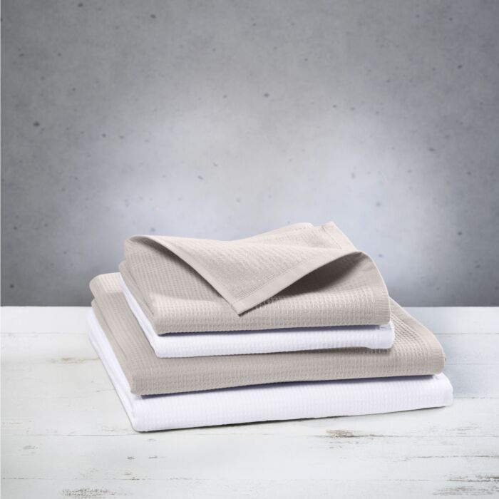 Linge éponge au look gaufrée main product photo