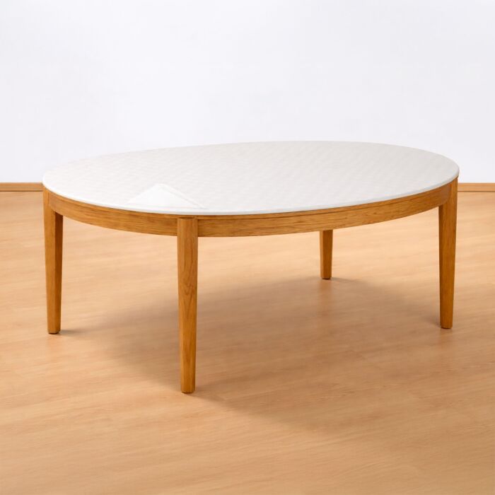 Molleton de table en mousse vinyle estampée, imperméable