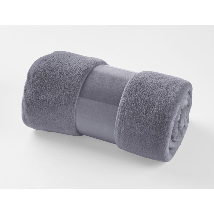 Couvertures douillettes en fibre polaire, divers coloris à choix