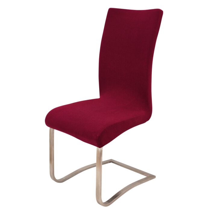 Stuhlhusse in feiner Karo-Optik