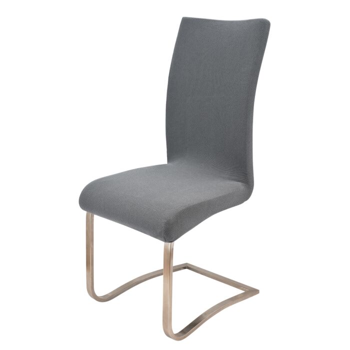 Stuhlhusse in feiner Karo-Optik