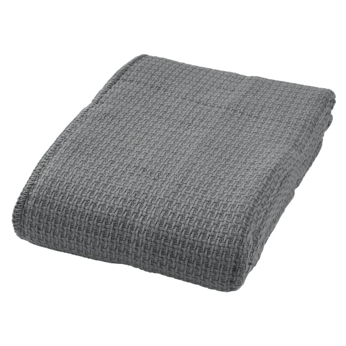 Image of Sommer-Baumwolldecke, anthrazit, 220x240 cm bei Lehner Versand Schweiz