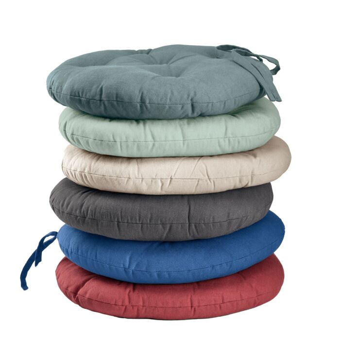 Sitzkissen gesteppt und rund main product photo