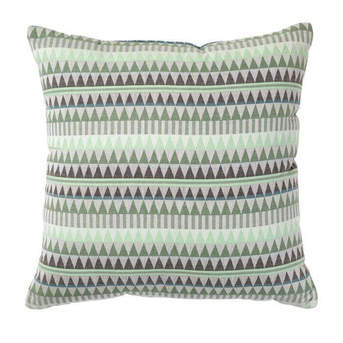 Coussin d'assise orné de petits triangles