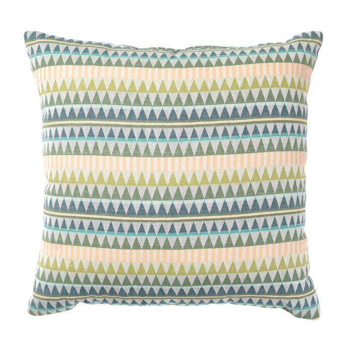 Coussin d'assise orné de petits triangles