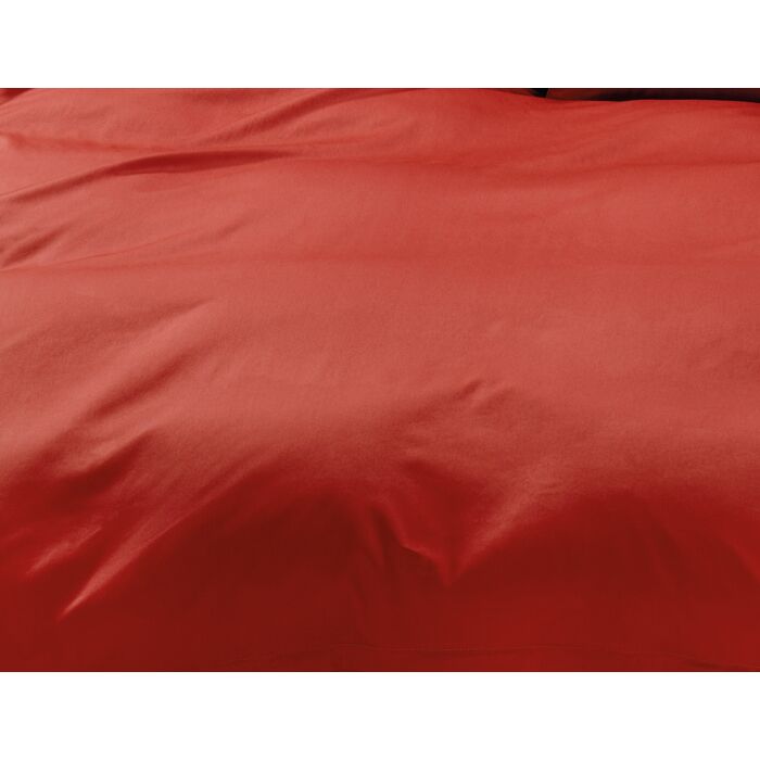Uni Satin Bettwäsche mit Biese