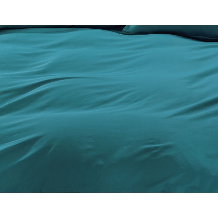 Uni Satin Bettwäsche mit Biese