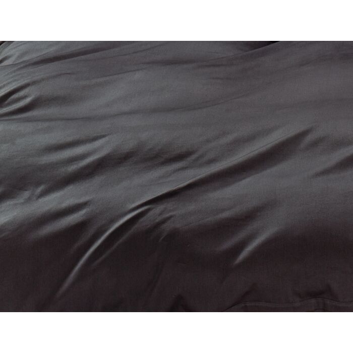 Uni Satin Bettwäsche mit Biese