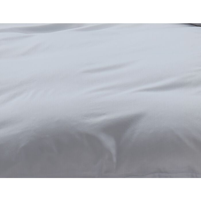 Uni Satin Bettwäsche mit Biese