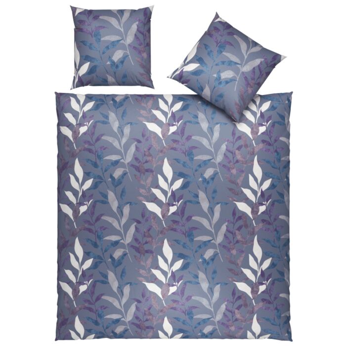 Bettwäsche mit floralem Blättermotiv
