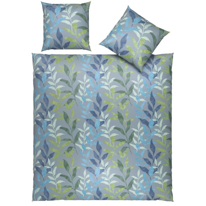 Bettwäsche mit floralem Blättermotiv