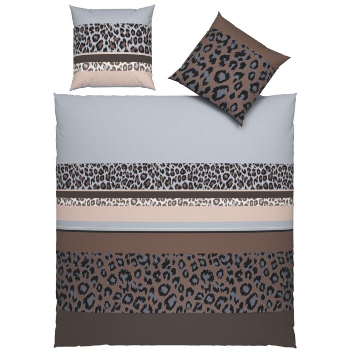 Bettwäsche mit Leopardenmuster