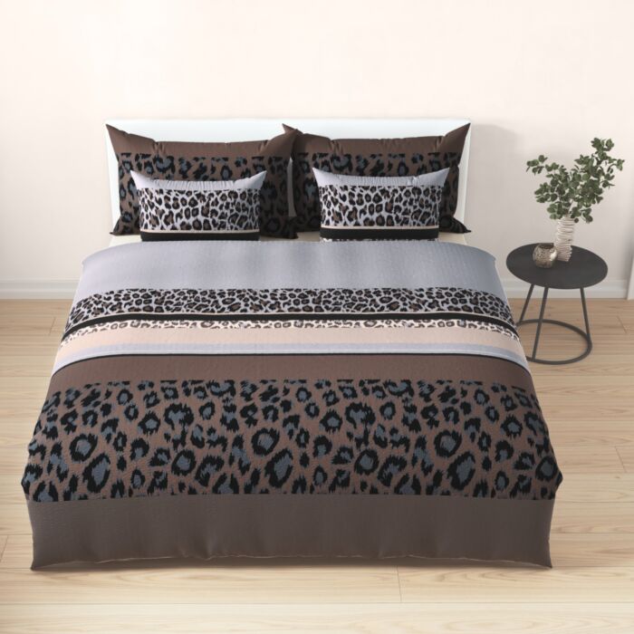 Bettwäsche mit Leopardenmuster