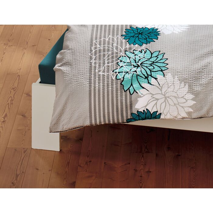 Linge de lit avec beau motif floral