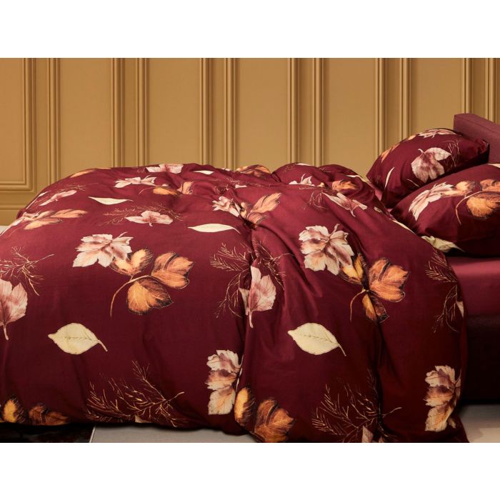 Image of Essenza Bettwäsche Elin wine red, weinrot, 65x100 cm bei Lehner Versand Schweiz