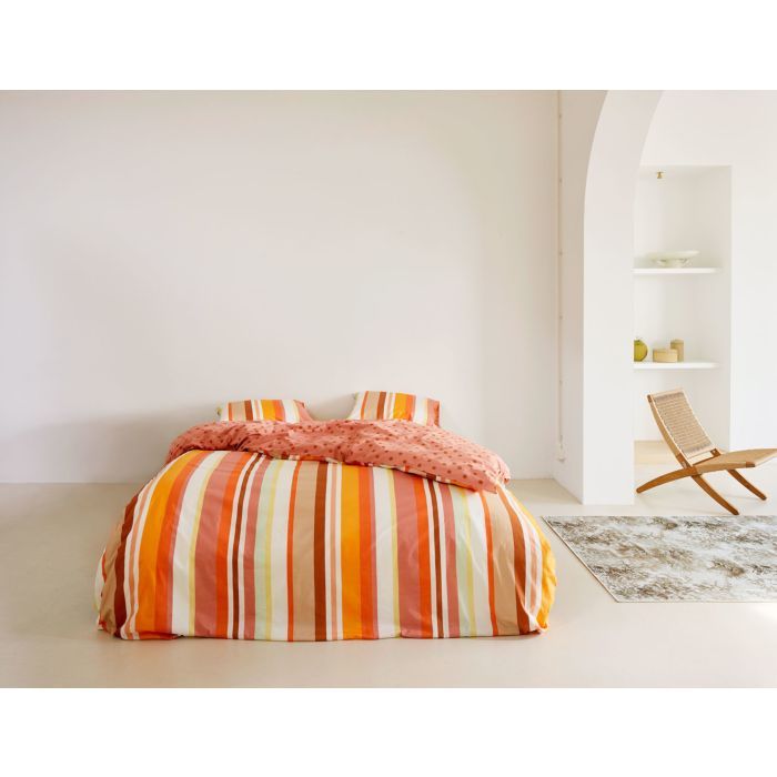 Image of Essenza Bettwäsche Feija, orange, 65x65 cm bei Lehner Versand Schweiz