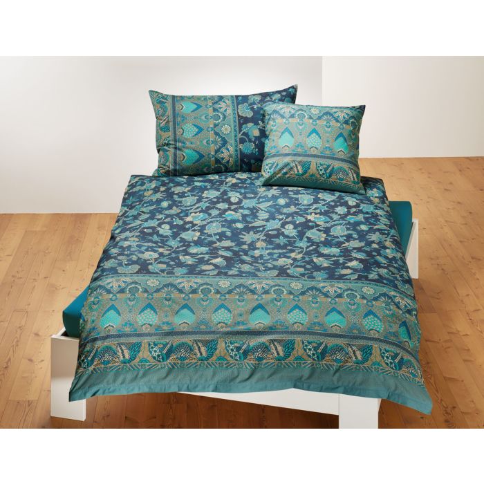 Image of Bassetti Bettwäsche Kirman, blau, 200x210 cm bei Lehner Versand Schweiz