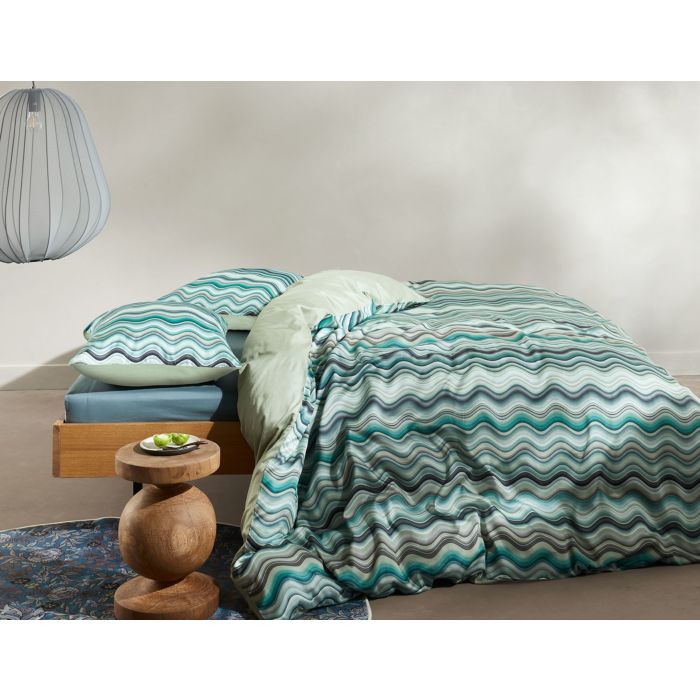 Image of Essenza Bettwäsche Sol anthique, grün, 65x100 cm bei Lehner Versand Schweiz