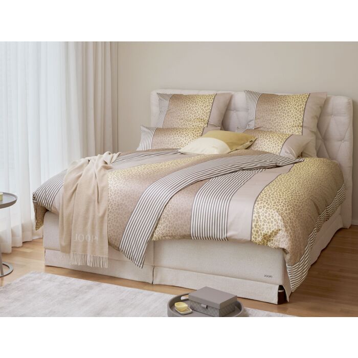 Joop! Satin Bettwäsche Leo mit Leopardenmuster – Duvetbezug – 240x240 cm