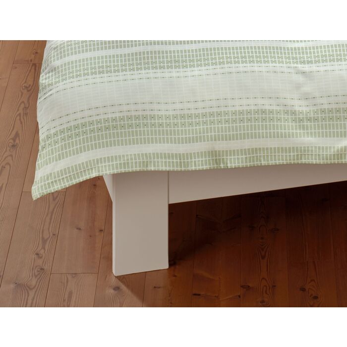 Linge de lit à rayures modernes