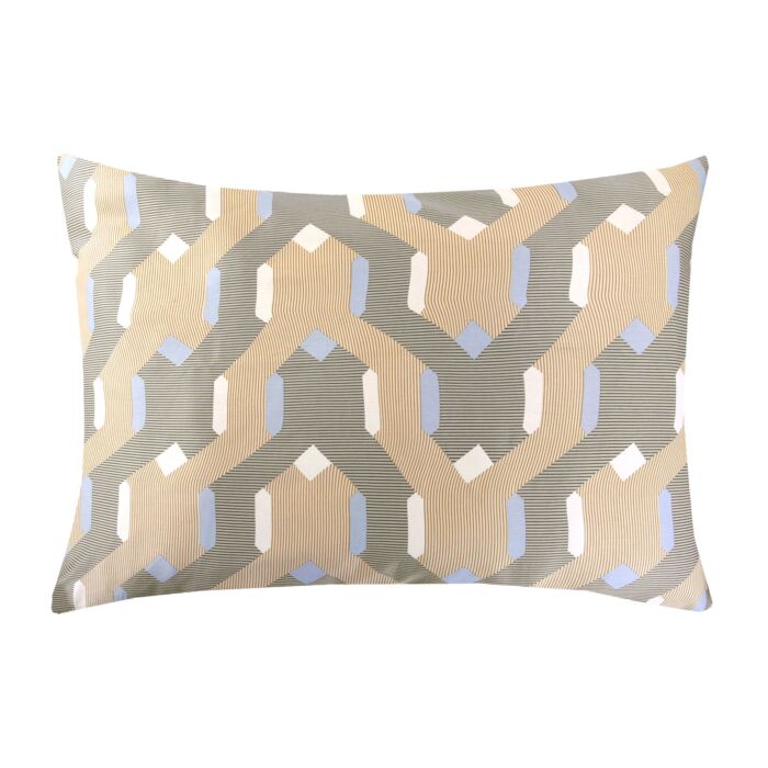 Linge de lit au style graphique