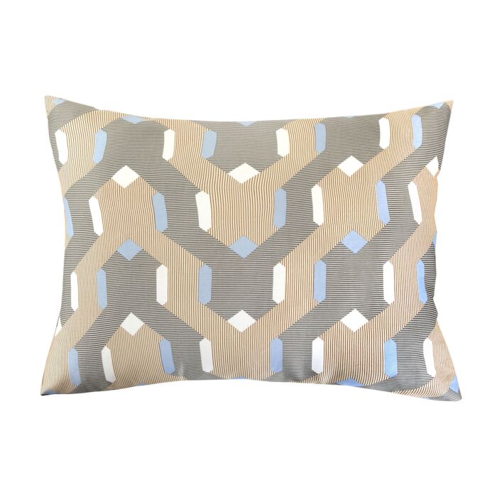 Linge de lit au style graphique