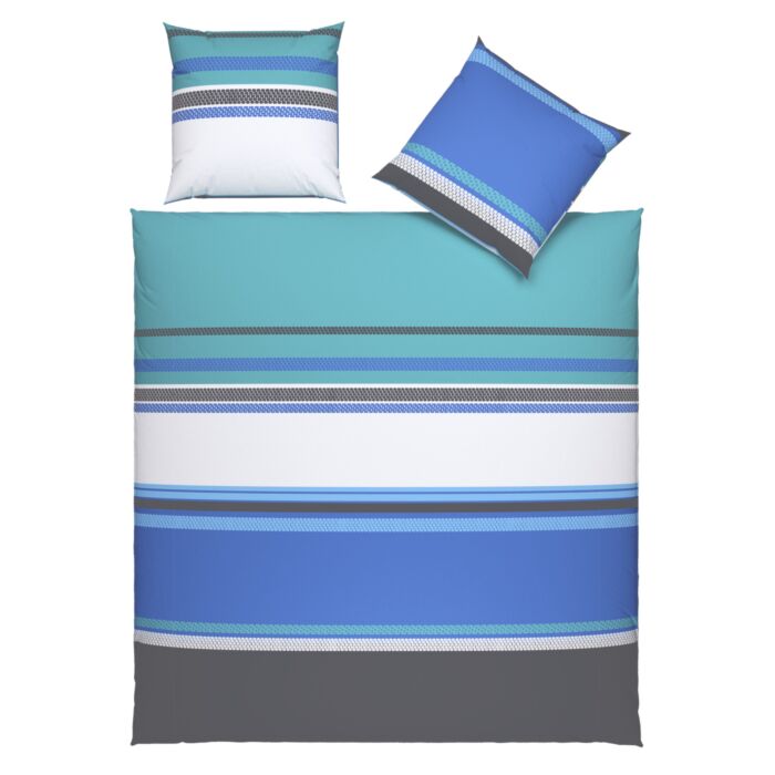 Bettwäsche mit modernem Streifendesign – 200x210 cm
