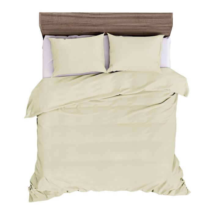 Elegante Uni-Bettwäsche aus Tencel – 200x210 cm