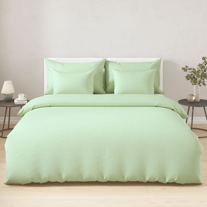 Linge de lit uni en bambou