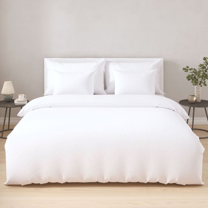 Linge de lit uni en bambou