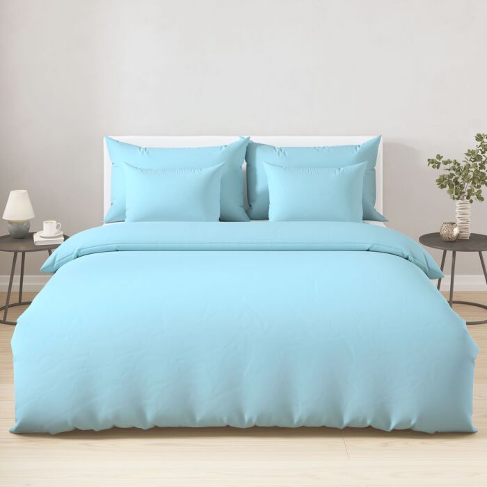 Linge de lit uni en bambou