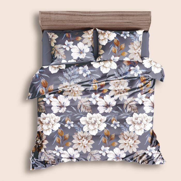 Bettwäsche mit elegantem Blumenmuster