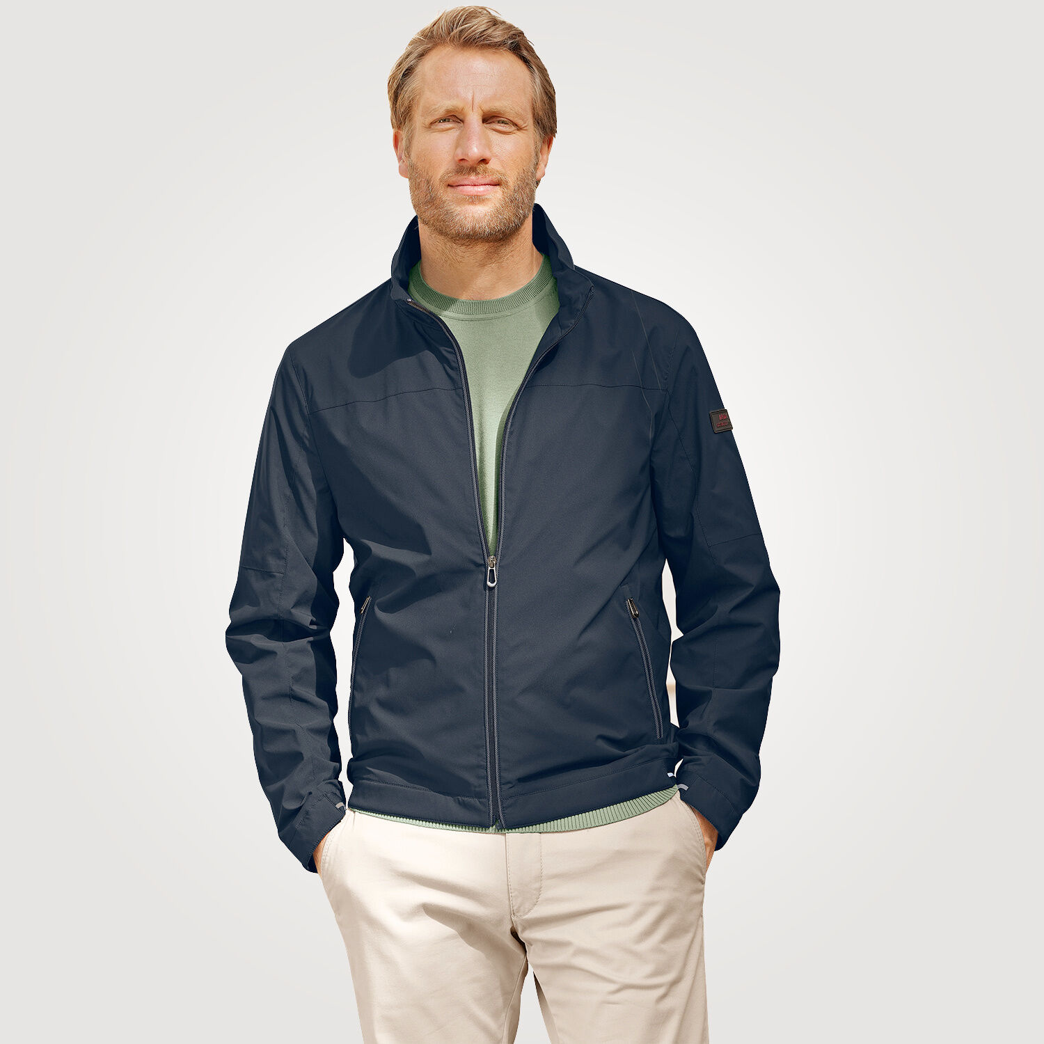 Moderner Blouson in Regular Fit mit Stehkragen günstig bestellen