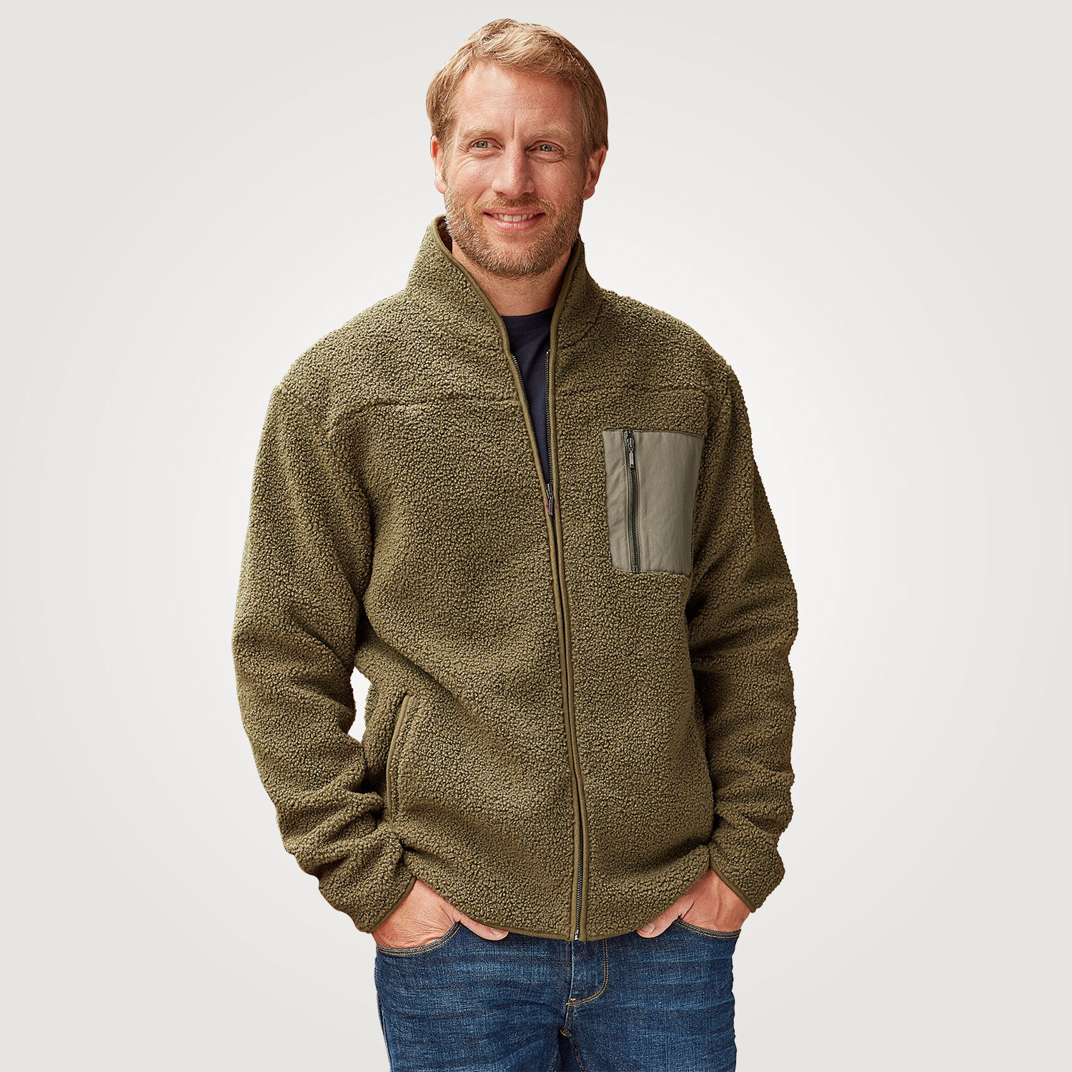 Strickfleece Jacke Crivit Fleecejacke Herren Lidl Crivit Herren