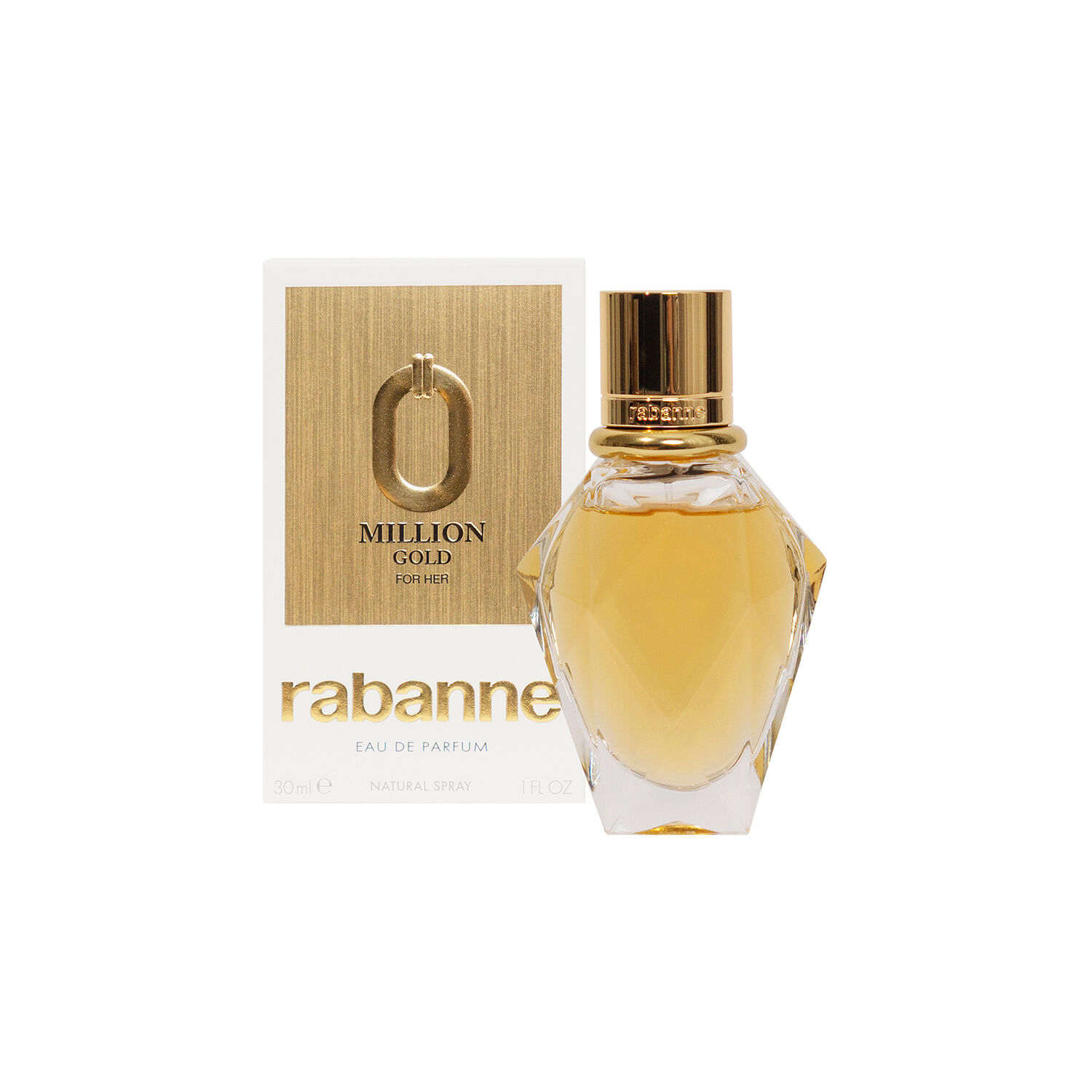香水(女性用) Rabanne Million Gold for Her 30ml Paco Rabanne, Million Gold for Her, Eau de Parfum, 30 ml Parfum