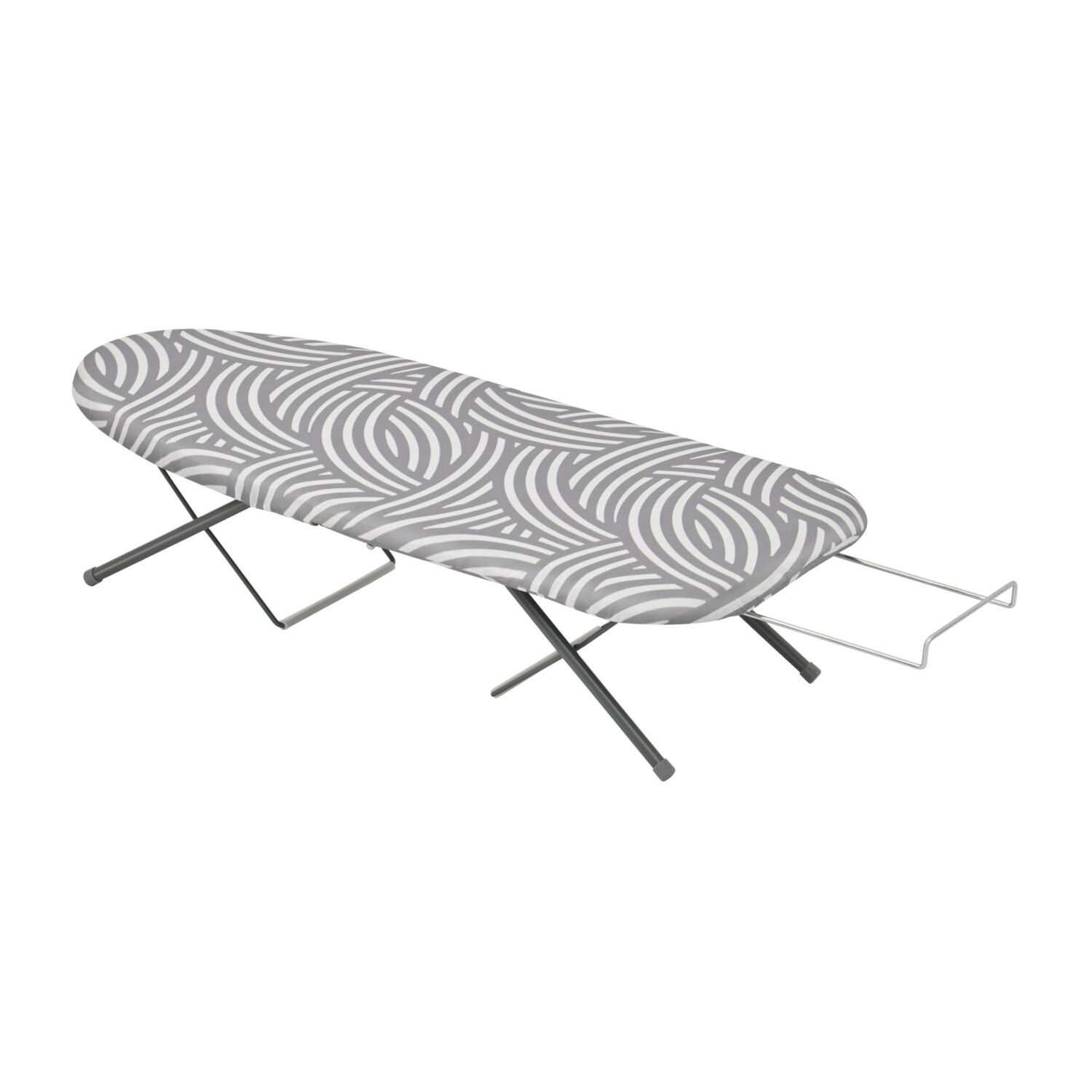 Planche à Repasser Pliable Compacte 81x31 Cm - Légère & Stable Avec Housse Résistante à La Chaleur Et Pieds Antidérapants, Parfaite Pour Petits Espaces
