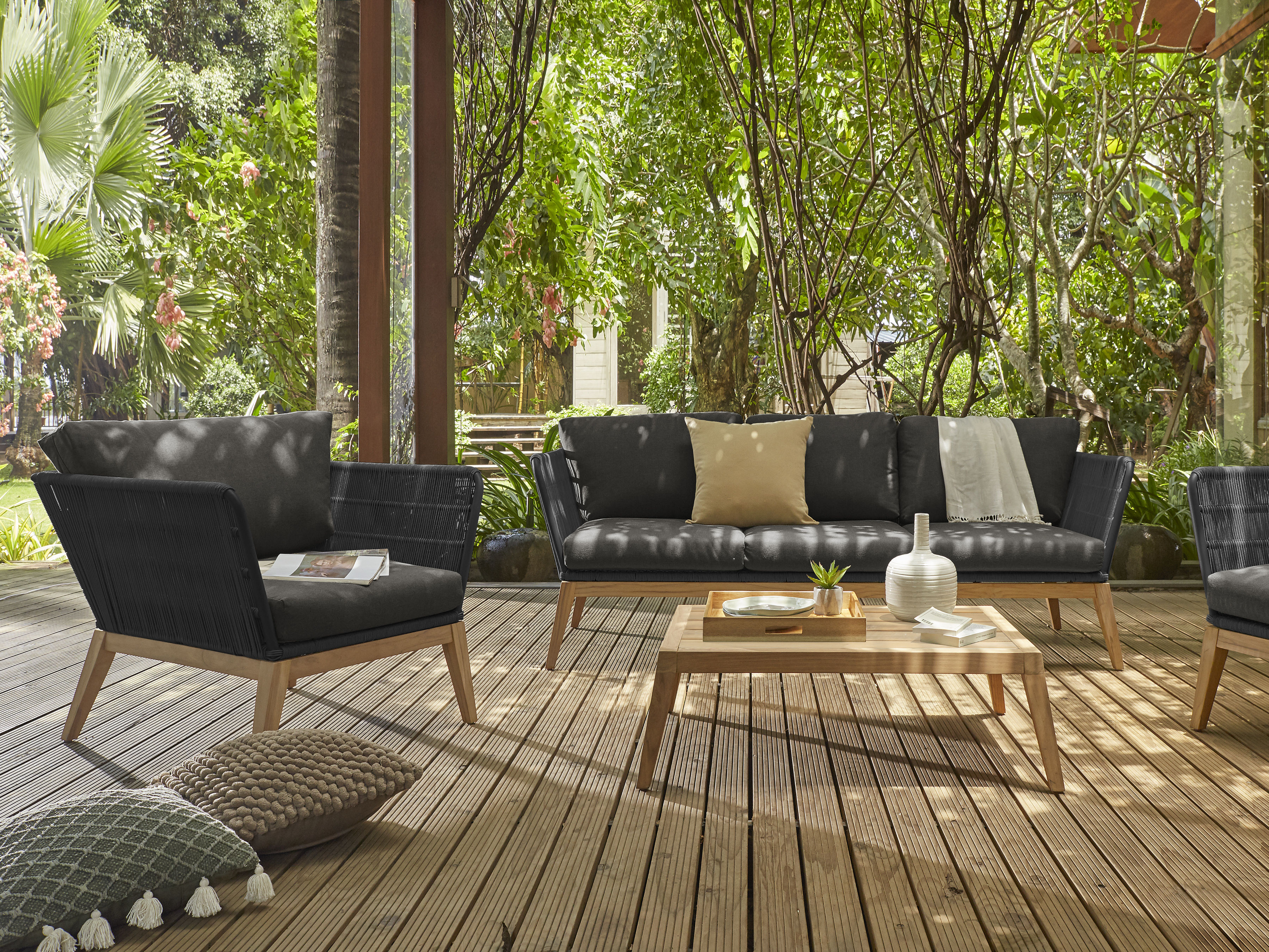 Gartenlounge Set Corso 4 Teilig Gunstig Kaufen Lehner Versand