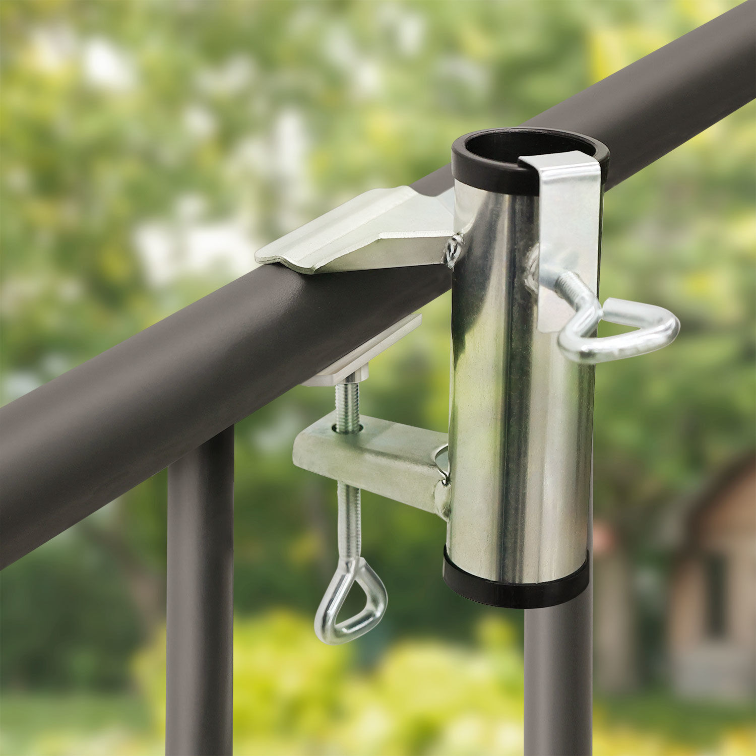 Sekey Support De Parasol Pour Balustrade De Balcon