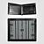 Porte-monnaie style Edelweiss - anthracite