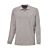 Polo Ragman uni à manches longues pour hommes