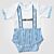 Baby Body mit Edelweiss Muster