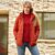 Steppjacke mit abnehmbarer Kapuze
