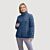 Steppjacke mit abnehmbarer Kapuze