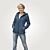Steppjacke mit abnehmbarer Kapuze