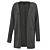 Longcardigan mit Ripp-Effekt