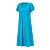 Kleid mit Puffärmeln und V-Schnitt
